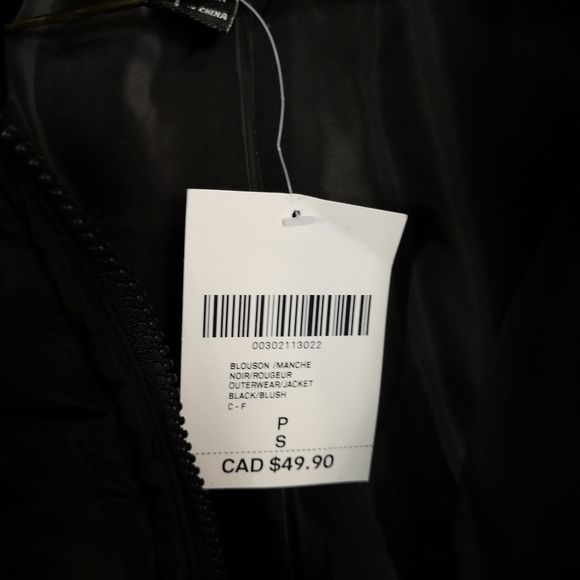 ☀️☀️Black winter Coat - Picture 4 of 4